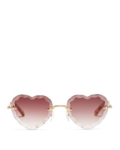 chloe glasses heart