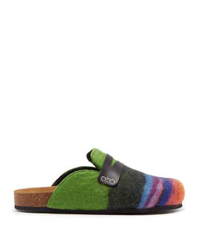 jw anderson backless loafers