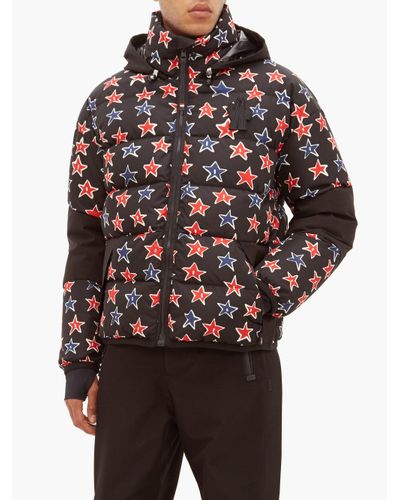 moncler ski print jacket