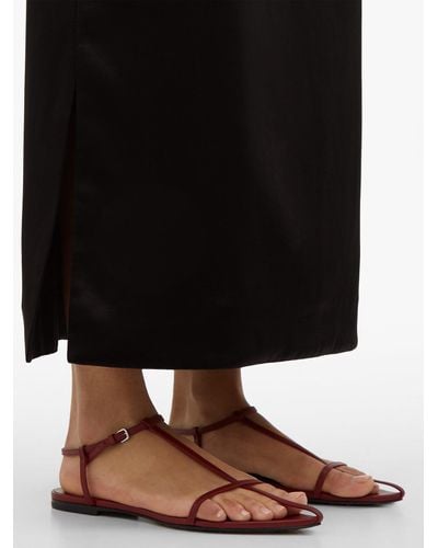 jil sander flat sandal