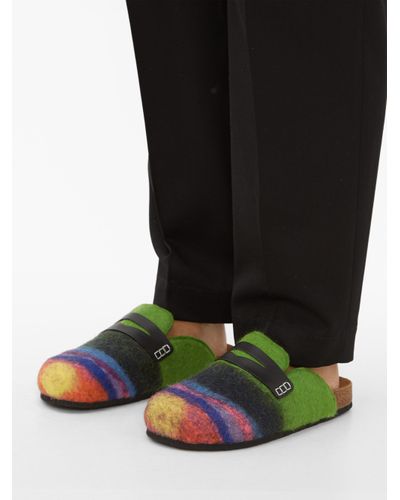 jw anderson backless loafers