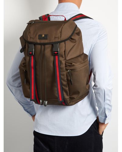 techno canvas backpack