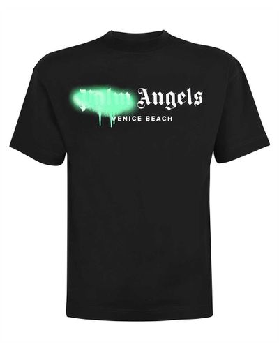 palm angels tshirt black