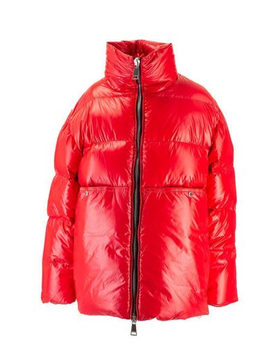 Khrisjoy Synthetic Down Jacket in Red for Men - Lyst