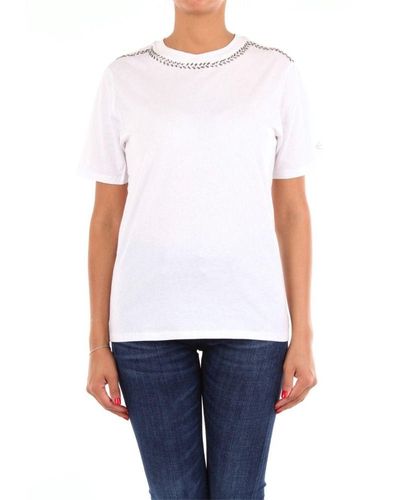 plain white crop top