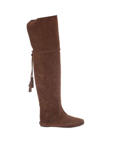 celine boots brown