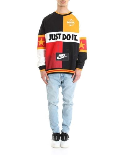 nike multicolor sweatshirt