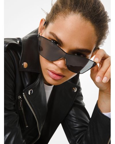 Michael Kors Larissa Sunglasses - Black - Lyst