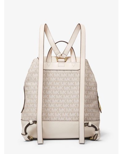 michael kors raven medium backpack
