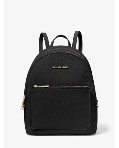michael kors 35t1g4ab2l adina medium pebbled leather backpack
