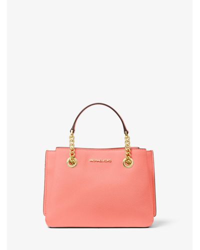michael kors briley small pebbled leather messenger bolsa