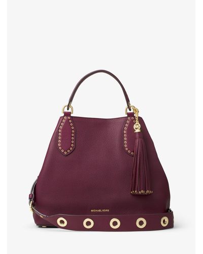 michael kors brooklyn oxblood