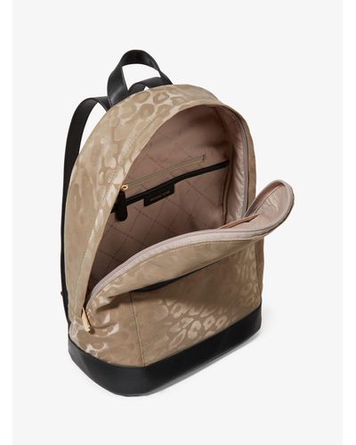 morgan medium logo jacquard backpack
