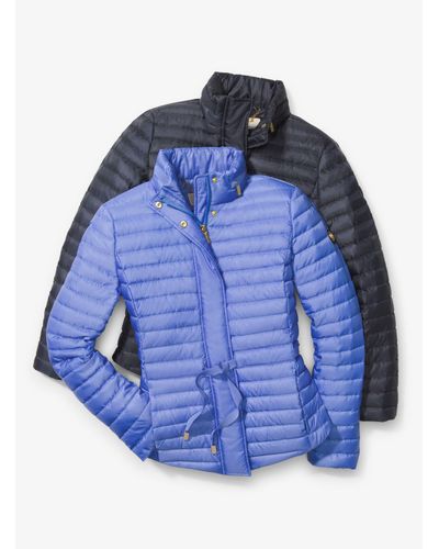 michael kors packable nylon puffer jacket
