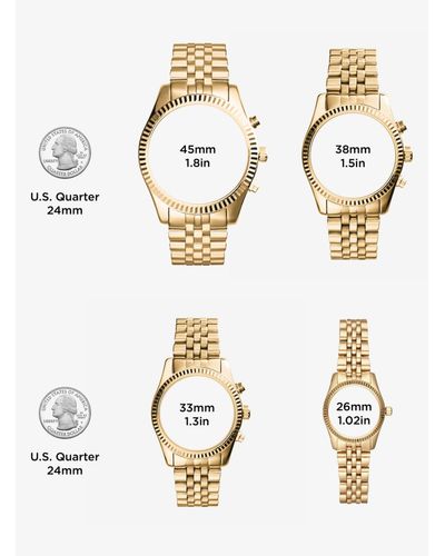 sofie pave two tone smartwatch