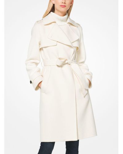 ivory wrap coat