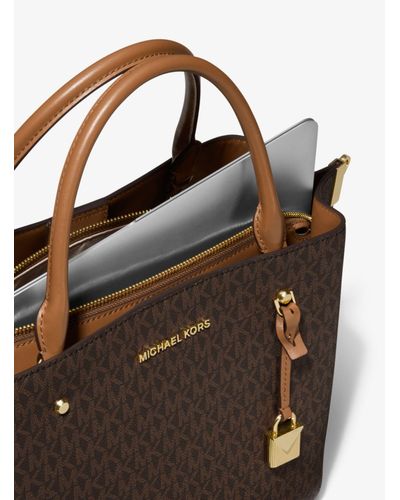 michael kors arielle large satchel