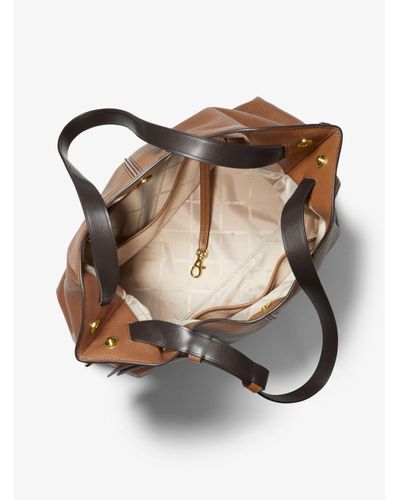 downtown astor large leather shoulder bag