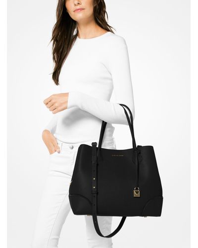 Mercer gallery top large leather tote