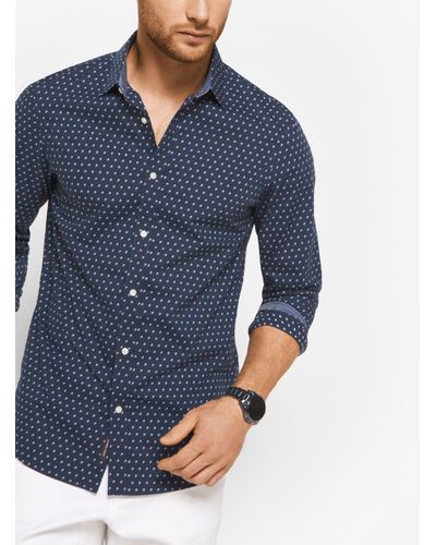 michael kors navy shirt