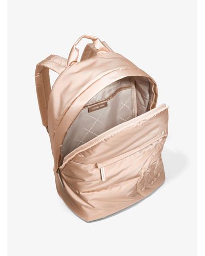 quilted cotton backpack