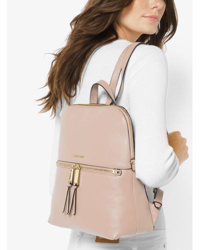 michael kors rhea slim medium backpack