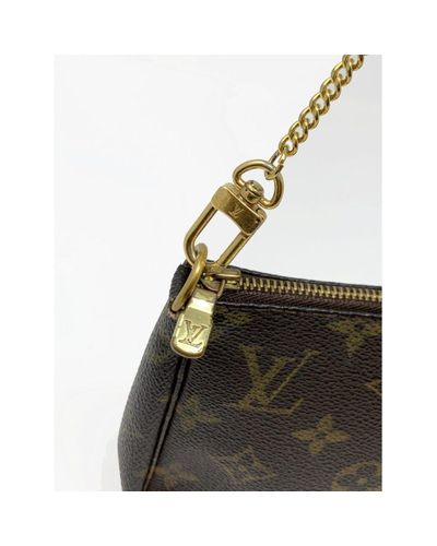 Buona tracolla a catena pochette di Louis Vuitton in Marrone | Lyst