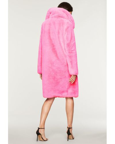 milly pink coat