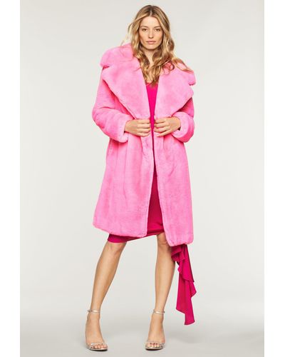 milly pink coat