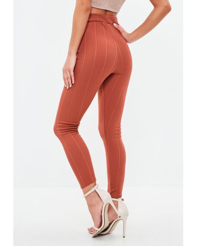 rust leggings womens