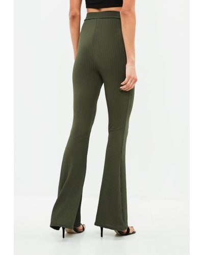 kick flare trousers