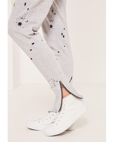 paint splatter joggers