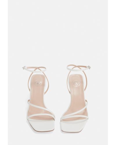 low heel thin strap sandals