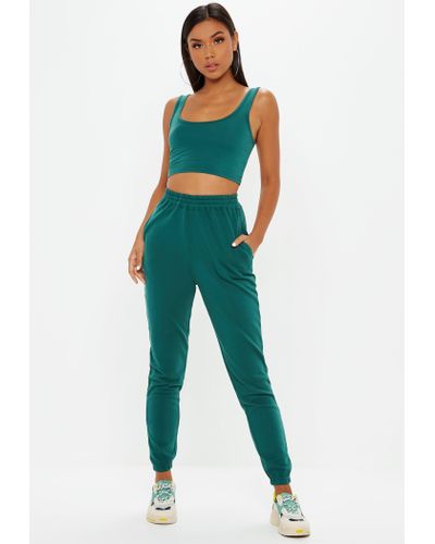 Teal joggers womens Outlet