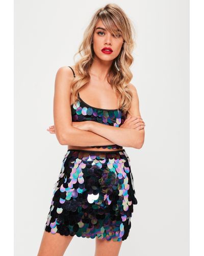 sequin skirt missguided