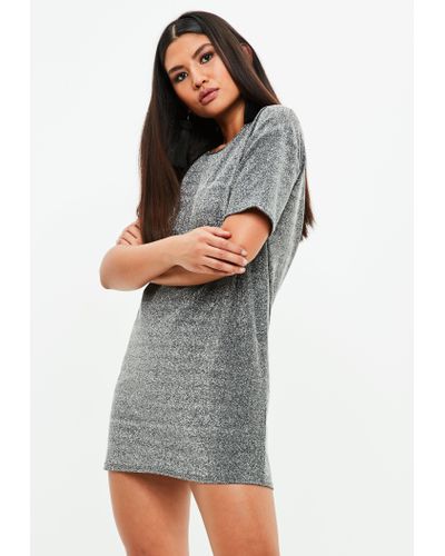 glitter tshirt dress