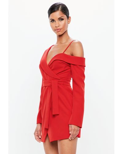 one shoulder tuxedo