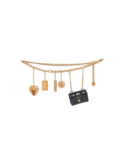 versace chain belt