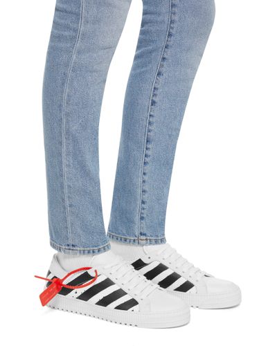 off white diagonal sneakers