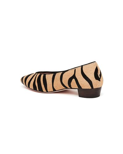 tiger print flats