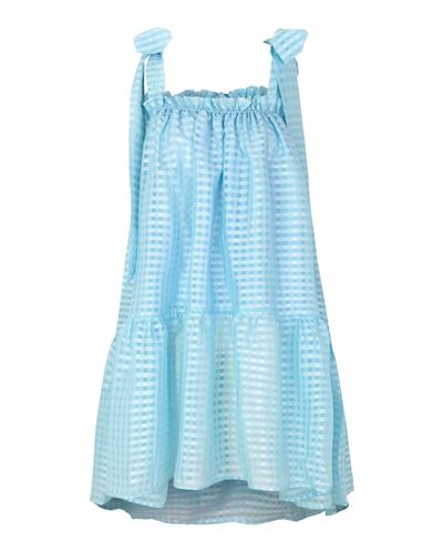 stine goya serena dress blue