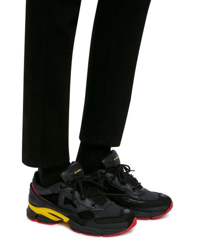 adidas By Raf Simons Synthetic Rs Ozweego Replica Sneakers With Socks in  Black for Men - Lyst