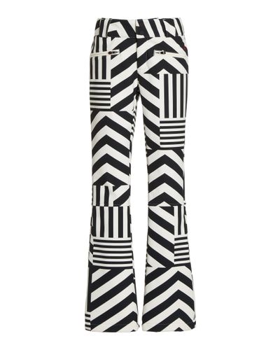 Perfect Moment Star Dazzle Printed Flared Ski Pants in Black/White (Black)  - Lyst