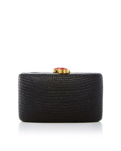 kayu black clutch