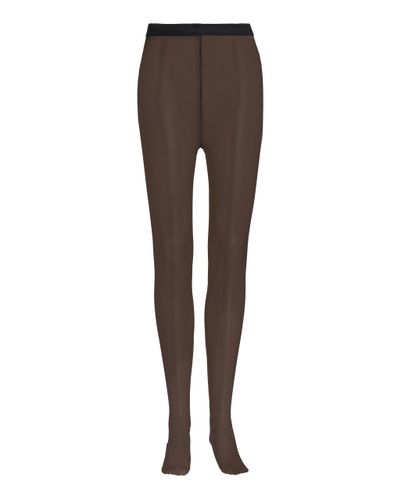 AMINA MUADDI Tulle X Wolford Split-toe Tights in Black | Lyst Canada