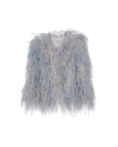 bird feather coat
