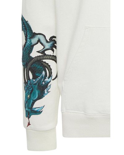 Givenchy capricorn hoodie white Clearance