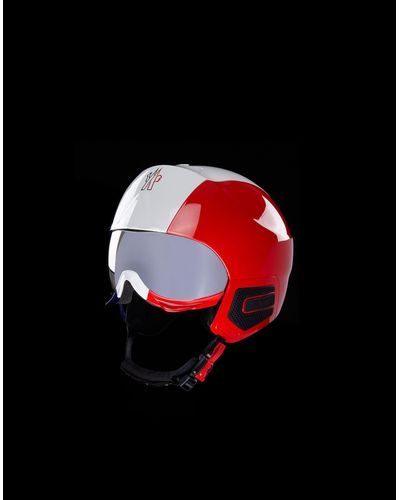3 MONCLER GRENOBLE Ski Helmet in Red (Black) - Lyst