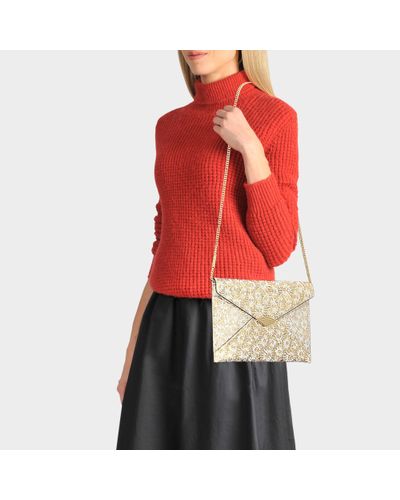 michael kors barbara envelope clutch