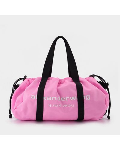 Alexander Wang Primal Drawstring Duffle Bag - Pink